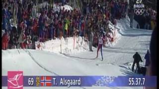 Thomas Alsgaard OL Gull 30km Lillehammer 1994 [upl. by Elburt]