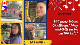 100 pesos Ulam Challenge May mabibili pa ba sa100 ko [upl. by Heer]