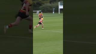 Perfectly executed chip and chase from Bishop’s Stortford’s flyhalf in National League 1 👏 [upl. by Kimble188]