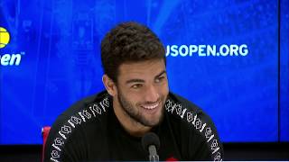 Matteo Berrettini quotI didnt expect to have such a great tournamentquot  US Open 2019 Press Conference [upl. by Landers]