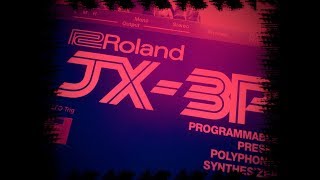 Roland JX3P Kiwi3P multitrack [upl. by Sinnylg]