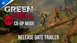 Green Hell VR  CoOp Mode  Release Date Trailer  PS VR2 Games [upl. by Llennoj]