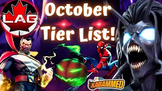 New October Tier List Count Nefaria amp Shathra Debut Best Champions In MCOC Ranked  MCOC [upl. by Mcdade]