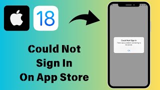 How to Fix Could Not Sign In  There Was A Problem Connecting To The Server Program On iPhone [upl. by Sivam561]