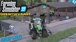 WEER NIEUWE BEWONERS Farming Simulator 22 Story Mode 43 [upl. by Rebmetpes]