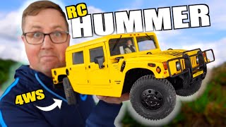 They went ALL IN on this RC Hummer H1  FMS [upl. by Ynohtn]