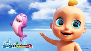 Bayi Hiu  Baby Shark duu duu  Lagu Anak Anak  LooLoo Indonesia [upl. by Mitzie]