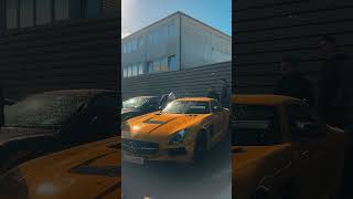 SLS Black Series automobile cartok money lifestyle luxury rich edit caredit motivation [upl. by Nilcaj]