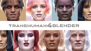 Transhuman4Blender  PROMO  BCON24 [upl. by Alphonso677]