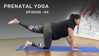 Prenatal Yoga EP 04  Pregnant Yoga  Prenatal Yoga Flow  Prenatal Yoga Routine  VentunoYoga [upl. by Bandeen]