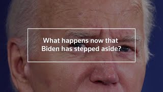 What happens now that Biden has stepped aside  REUTERS [upl. by Bertilla]