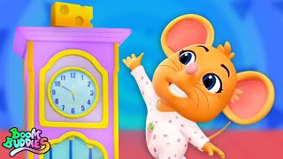 Hickory Dickory Dock Nursery Rhymes  More Cartoon Videos for Kids [upl. by Karame431]