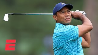 Highlights of Tiger Woods’ Round 2 of 2022 Masters [upl. by Pheni]