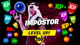 Fortnite Season 8 INSANE XP Method in Impostors LEVEL 200 in 4 DAYS Explained [upl. by Meluhs405]