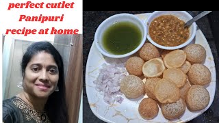 how to make cutlet panipuri at home [upl. by Ravel]