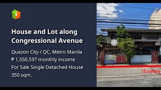 House and Lot along Congressional Avenue [upl. by Ariday]