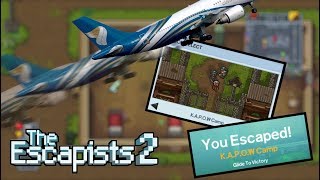 KAPOW CAMP quotGlide to Victoryquot ESCAPE  The Escapists 2 11 [upl. by Seroled33]