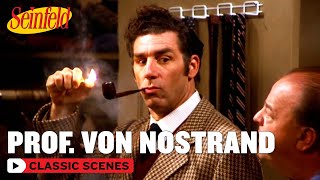 Kramer Invents Professor Von Nostrand  The Nose Job  Seinfeld [upl. by Eixela801]