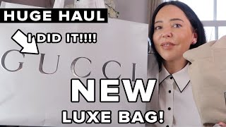 I FINALLY DID IT New Designer Bag Unboxing amp Massive Haul [upl. by Huber723]