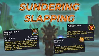 SUNDERING IS SLAPPING  Enhance Totemic Build for 1105 [upl. by Lemal]