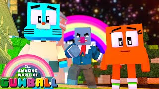 Minecraft O INCRÍVEL MUNDO DE GUMBALL  SR ROBINSON Histórias [upl. by Eb]