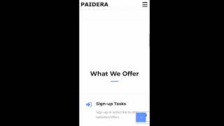 PAIDERA  TURN YOUR TIME INTO MONEY  paideracom [upl. by Notsgnik928]