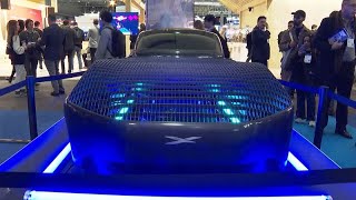 Il primo prototipo di macchina volante al mondo presentata al World Mobile congress [upl. by Oigres]