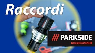 Raccordi rapidi per tubo flessibile  Parkside Performance Lidl  irrigazione orto e giardinaggio [upl. by Ayaladnot]