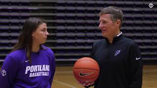 Kate Andersen Retrospective  Womens Basketball  Portland Pilots [upl. by Soalokcin]