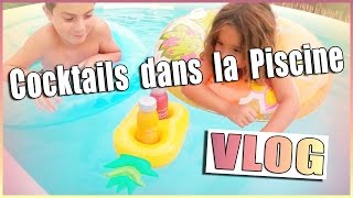 Piscine et cocktails pour petits  et grands  Idée pour Pool Party [upl. by Tasia]