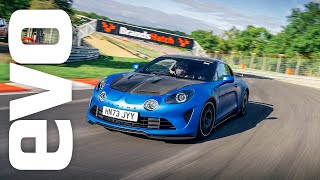 evo subscribers experience the new Alpine A110 R flatout at Brands Hatch [upl. by Ursula]