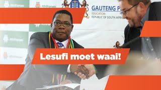 Panyaza Lesufi se antiAfrikaans en antiAfrikaneragenda [upl. by Rech720]