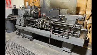 Lot124  MONARCH SERIES 50 MODEL 16 engine lathe [upl. by Merow]