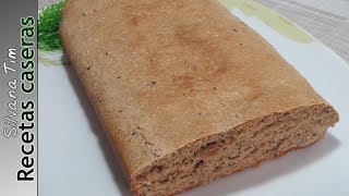 PAN Integral con semillas Receta saludable y muy fácil [upl. by Alakam]