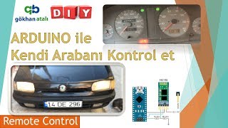 ARDUINO ile GERÇEK ARABA KONTROLÜ [upl. by Anitsenre]