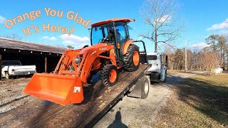 Delivering and Demoing Our New Kubota Tractor KubotaTractor [upl. by Tolliver]