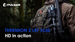 Pulsar Thermion 2 LRF XL50  HD thermal device  Live performance [upl. by Etsirk]