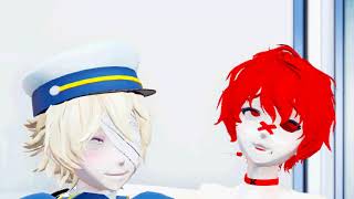 MMD x VOCALOID Fukase flirts with Oliver Olikase [upl. by Zeralda]