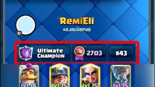 RemiEli clash royale best miner magic archer wall breaker deck [upl. by Judas]