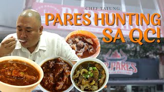 On the hunt for the delicious pares near you  Chef Tatung [upl. by Isied]