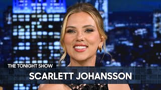 Scarlett Johansson Talks Not Wanting to go to Space Reading Lines with Colin Jost Extended [upl. by Lubet1]