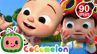 Save the Earth Song 🌎  CoComelon 🍉  🔤 Subtitled Sing Along Songs 🔤  Cartoons for Kids [upl. by Neeuq301]