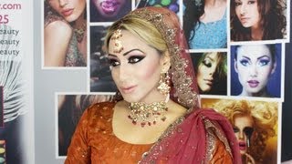 Faryal Makhdoom Wedding Day Makeup Tutorial [upl. by Ednalrym]