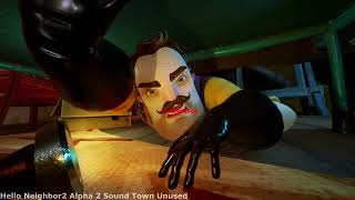 helloneighbor2 Hello Neighbor 2 Alpha 2 Sound Unused music video soundtrack sound town [upl. by Atinrev]