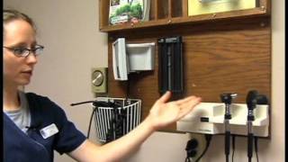 Clinical Med Asst Duties Starting a Shift  Medical Assistant Skills Video 3 [upl. by Bekki]