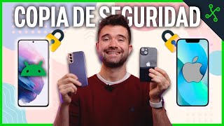 Cómo crear una COPIA DE SEGURIDAD en tu IPHONE O ANDROID 🔓 [upl. by Tillman756]