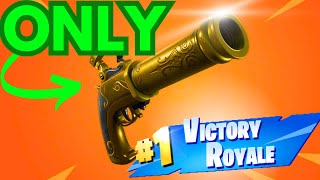 I Got a VICTORY ROYALE ONLY Using the FLINTLOCK PISTOL [upl. by Hansel]