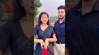 Raj Tiya ❤️ Durga Pua Special 🥰 Couple video 🥰🥰 [upl. by Anawyt]