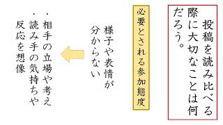 小６国語（東京書籍）インターネットの投稿を読み比べよう① [upl. by Ahseital]