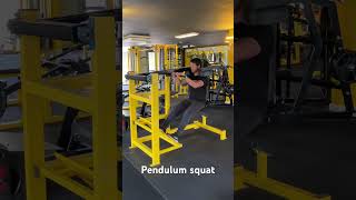 Pendulum squat [upl. by Akiram]